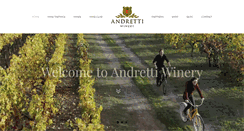 Desktop Screenshot of andrettiwinery.com